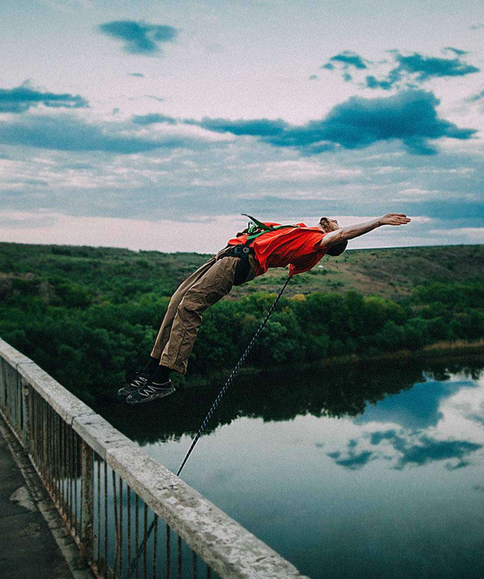 прыжки с тарзанки (роупджампинг) в Ижевске. Клуб Rope-Jumper